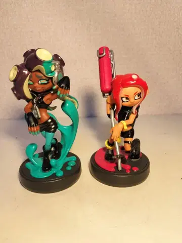 스플래툰 타코걸 & 이이다 amiibo