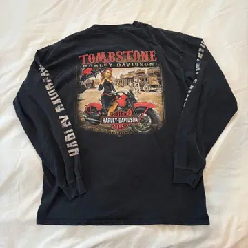 Harley-Davidson Tombstone 롱 슬리브 셔츠 L