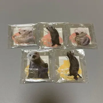 캡슐 복권 랏코 메이짱 키라짱 토바 수족관 D상 펜 스탠드 컴프