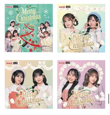 FRUITSZIPPER 오리지널 스티커 meiji 혜택 4장 세트