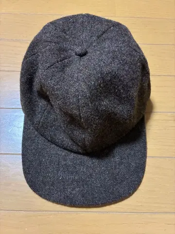 SUNSEA 울 브라운 캡