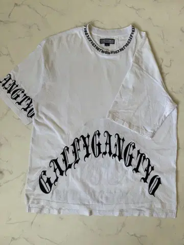 GALFY 개 캐릭터 T셔츠 중형