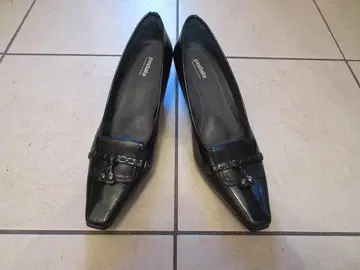 [ 미사용 ] Pedala 블랙 펌프스