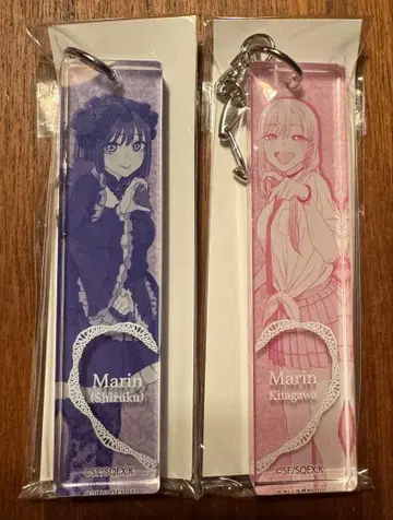 그 비스크 돌은 사랑을 한다 스틱 키링 세트 키타가와 마린 물방울