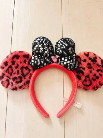 레오파드 무늬 머리띠