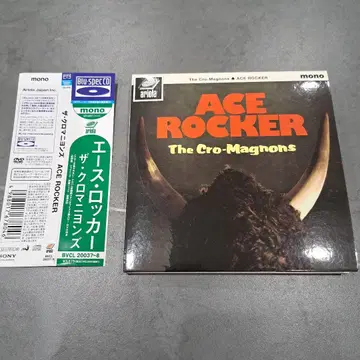 DVD&오비 포함 초회 생산 한정판 더 크로마뇽즈 ACE ROCKER