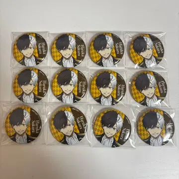 사쿠라 하루카 캔 배지 9개 세트