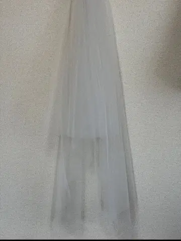 결혼식 2단 베일