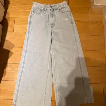 코코딜 와이드 데님 사이즈 2