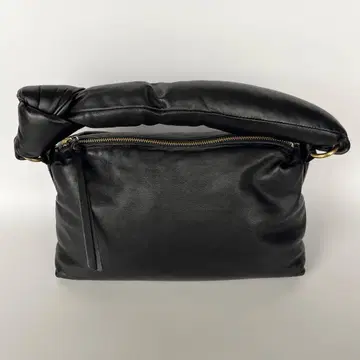 DRIES VAN NOTEN 가죽 테드 핸드백 숄더백