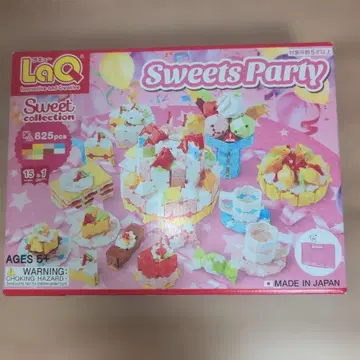 LaQ 라큐 스위트 컬렉션 스위츠 파티 외부 박스 설명서 포함