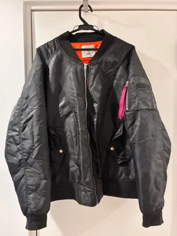 헤비 트윌 안감 타프타 MA-1/MA-1 MA1 자켓 블루종 나일론