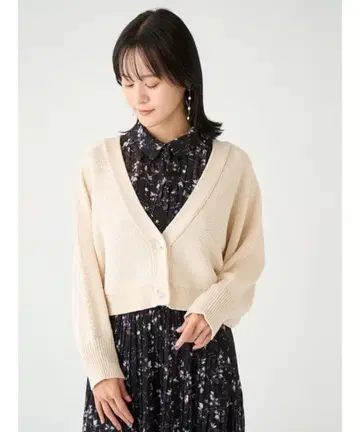 SNIDEL 스나이델 Sustainable 돌먼 슬리브 가디건