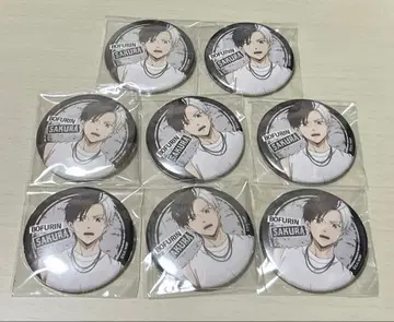 WIND BREAKER 락 가죽 캔뱃지 사쿠라 하루카