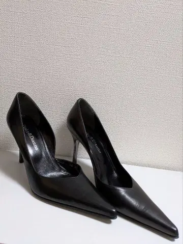 새상품 사이즈 35 스틸레토 하이힐 펌프스 핑키앤다이안