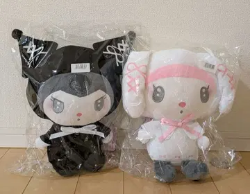 산리오 달밤의 인형 BIG 봉제인형 쿠로미&마이멜로디