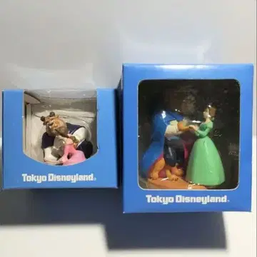 도쿄 디즈니랜드 미녀와 야수 피규어 세트
