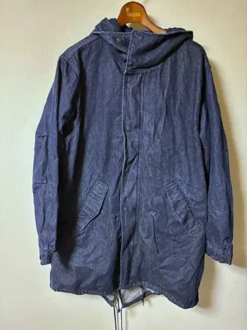 HOUSTON 데님 M-51 후드티 XL