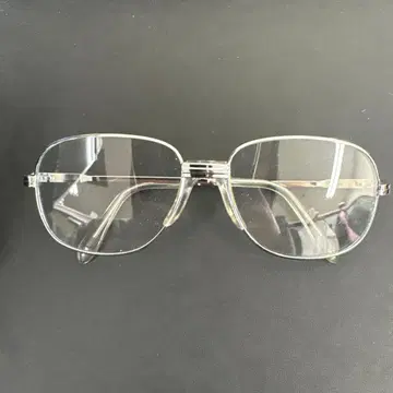 클리어 플라스틱 스퀘어 안경