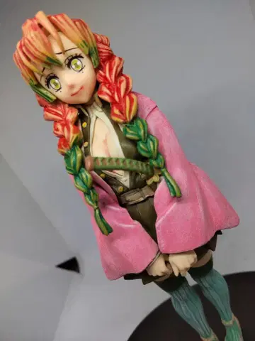 재도색 칸로지 미츠리 피규어 귀멸의 칼날 오바미츠 무한성 영화