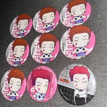 헌터헌터 애니메이트 카페 히소카 캔뱃지