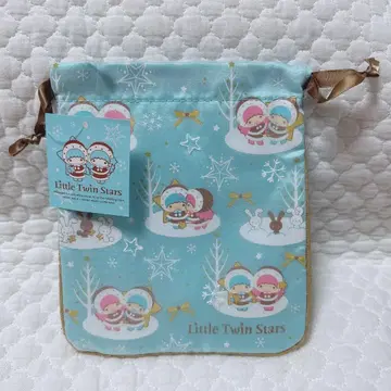 산리오 초레어 키키라라 복조리 파우치 2007 레트로 토끼