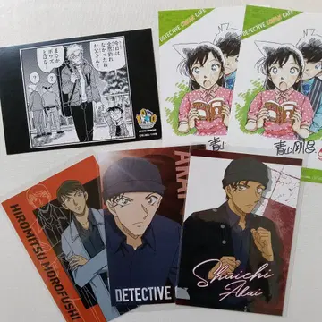 명탐정 코난 카페 엽서 오키야, 남도일(쿠도 신이치), 에도카와 코난