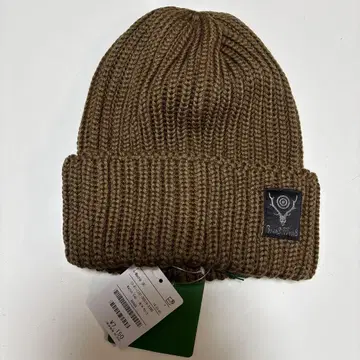 미사용 새상품 사우스 투 웨스트 에이트 브라운 니트 모자