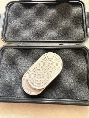 피젯 토이 EDC 마그네틱 슬라이더 개봉 완료 금속