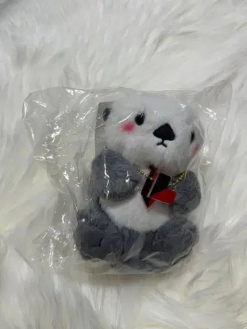 사랑에 빠진 경호 24시 Racco 경비 보증 봉제 인형