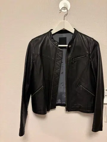 블랙, 양가죽 라이더 자켓