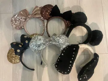 디즈니랜드 시용 머리띠 6개 세트