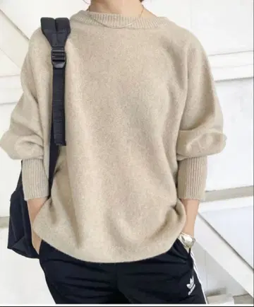 Spick and Span 돌먼 슬리브 니트