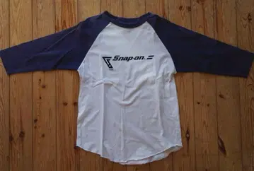 Snap-on 래글런 슬리브 티셔츠