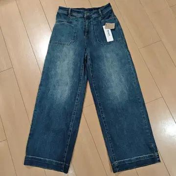 이번 시즌 새상품 Reveur 와이드 팬츠 M 사이즈 데님 블루