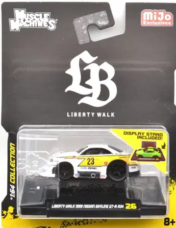 리버티 워크 1999 닛산 스카이라인 GT-R R34 (화이트)