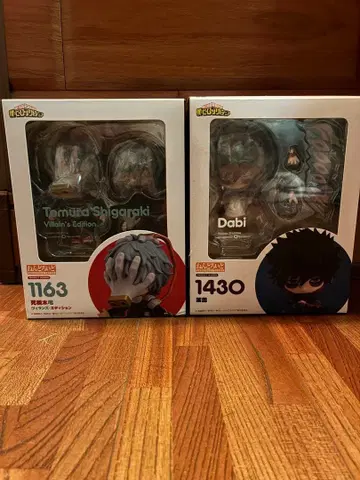 나의 히어로 아카데미아 시가라키 토무라 & 다비 넨도로이드