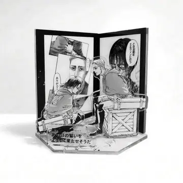 진격의 거인 명장면 입체 아크릴 스탠드 리바이 병장