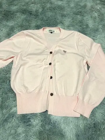 GENERAL IDEA 핑크 가디건 L