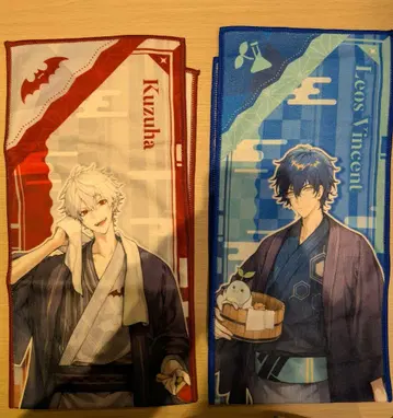 니지산지 극락탕 쿠츠하 레오스 빈센트 콜라보 타월