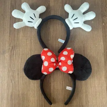 디즈니 리조트 머리띠 미키 미니 세트