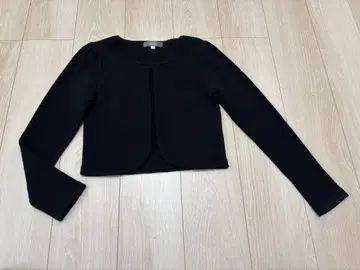 FRANCO FERRARO 프란코페라로 가디건 볼레로 블랙 2 M