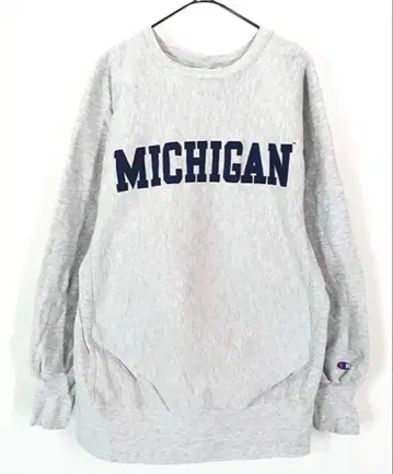 Champion MICHIGAN XL 리버스 위브 맨투맨 덤블