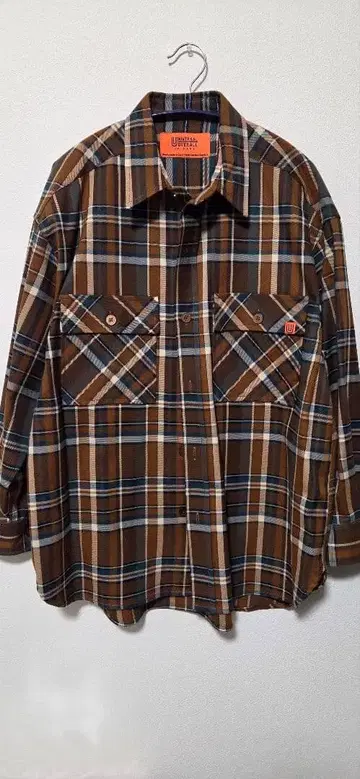 UNIVERSAL OVERALL 체크 무늬 셔츠