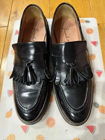 장카를로 모렐리 가죽 신발 로퍼