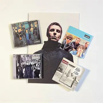 오아시스 CDS 4장 세트 plus TSUTAYA 한정판 포스터 플라이어