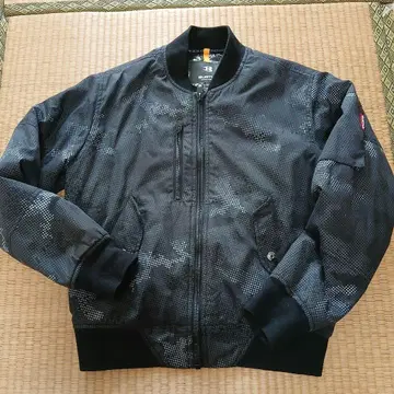 BURTLE 블랙 블루종 L 사이즈