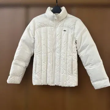 Lacoste 화이트 다운 자켓 사이즈 40