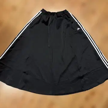 adidas 블랙 롱 스커트 F