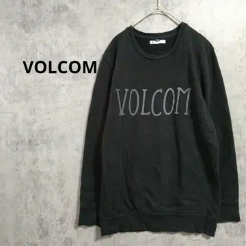 볼컴 맨투맨 티셔츠 긴팔 로고 캐주얼